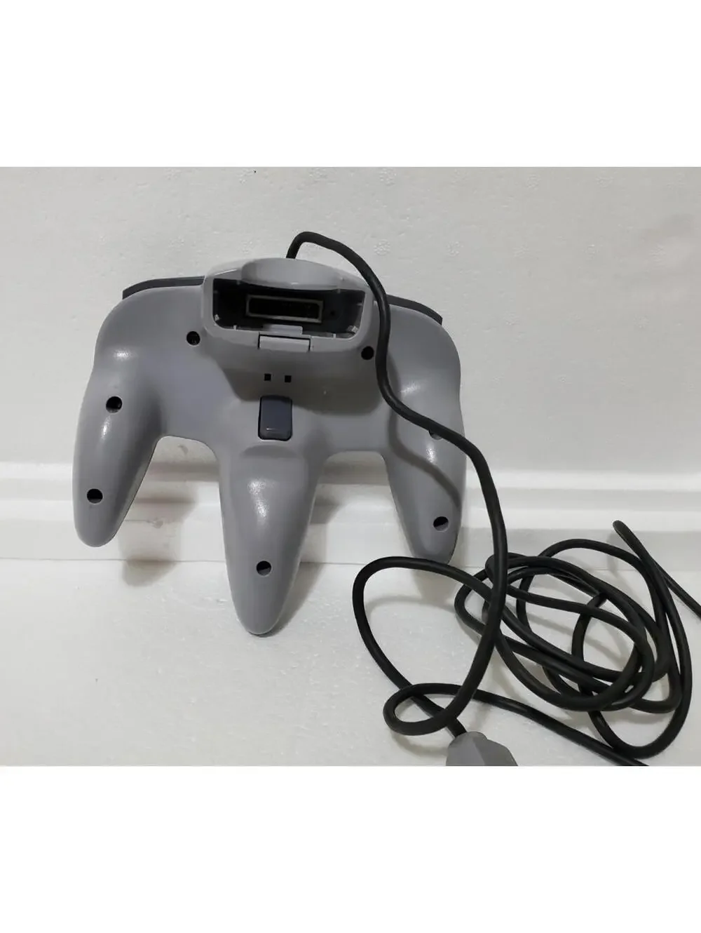 Nintendo 64 N64 Original Gray Controller OEM Not Tested  – Clean With Grip Used